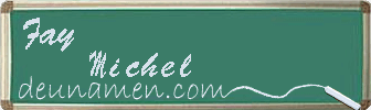 Fay Michel Visitenkarte
